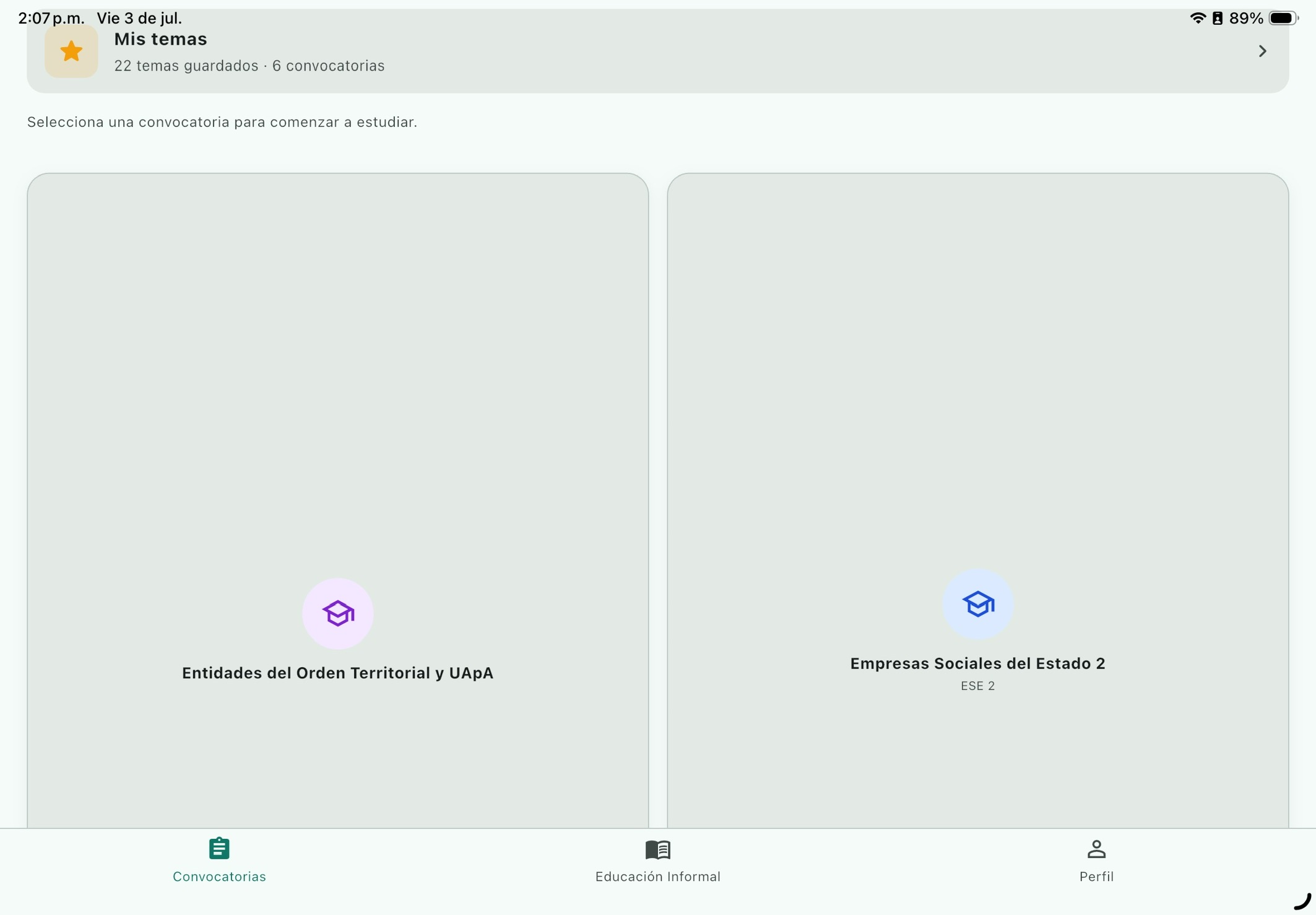 Lista de convocatorias CNSC disponibles en Elegibles